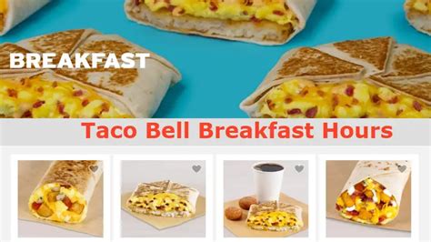 tbell breakfast hours